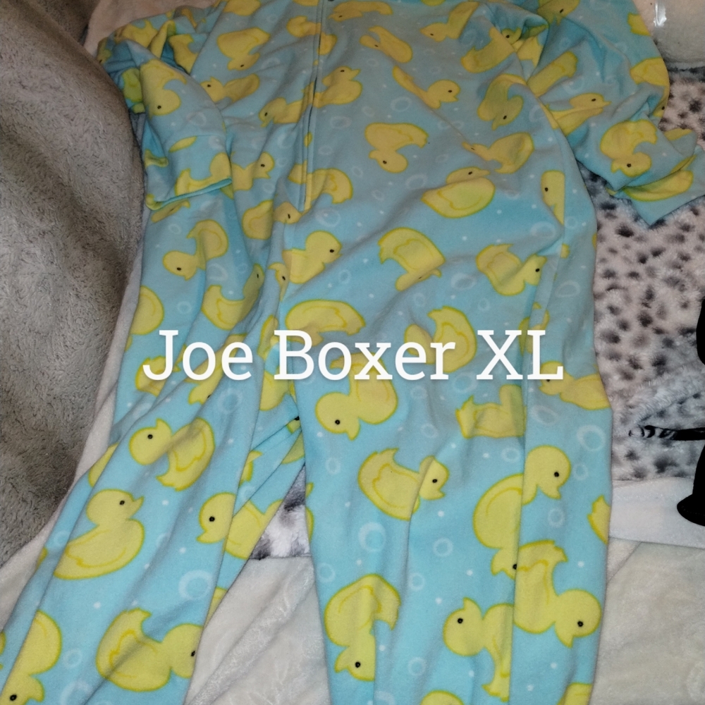 COPY - Joe Boxer Duck Print Onesie Pajamas